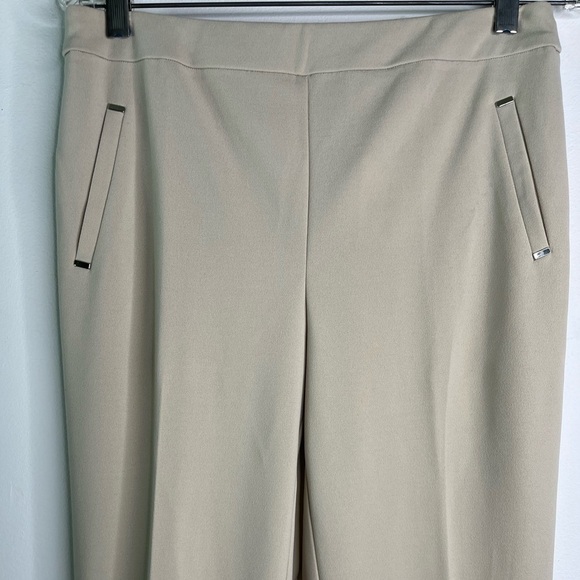 C Est 1946 Casual Dress Pants Trousers Small Beige - Picture 3 of 8